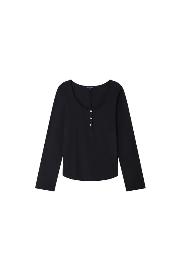 Knitted Long-sleeved Top 