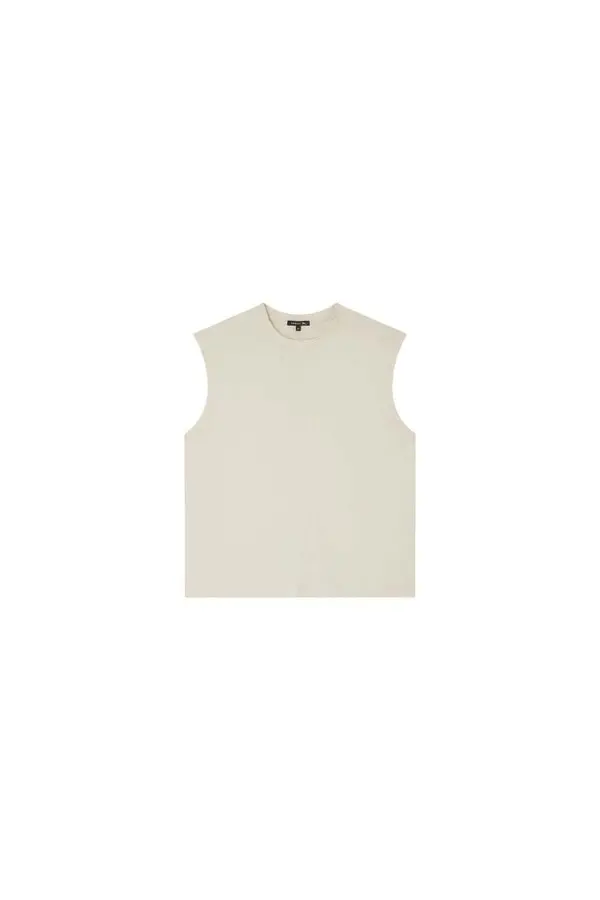 Straight fit  Sleeveless top