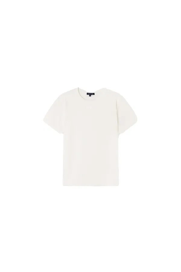 Knitted Cotton short sleeve T-shirt