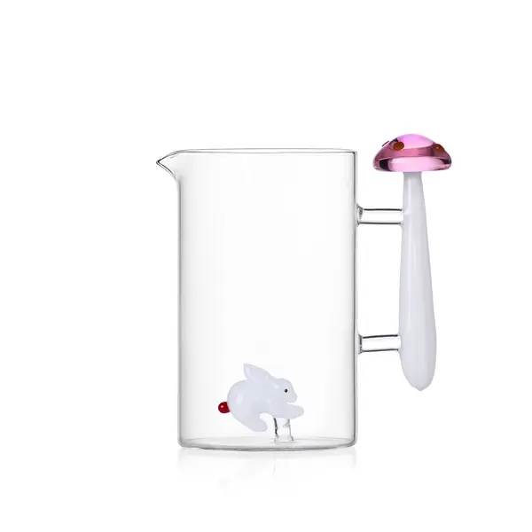 ALICE Jug Rabbit&Pink mushroom