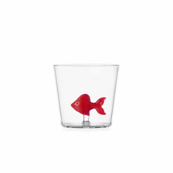 ANIMAL FARM tumbler red fish