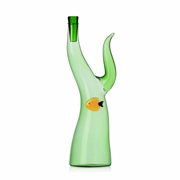 MARINE GARDEN  bottle seaweed-amber fish