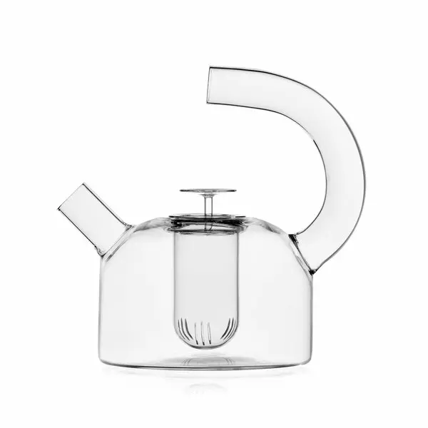 TEA teapot large clear