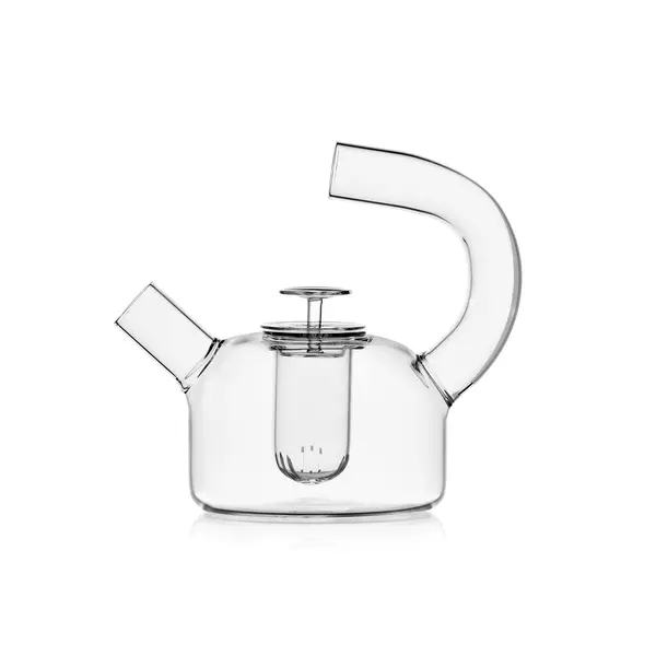 TEA teapot small clear