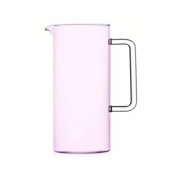 TUBE pink jug clear handle