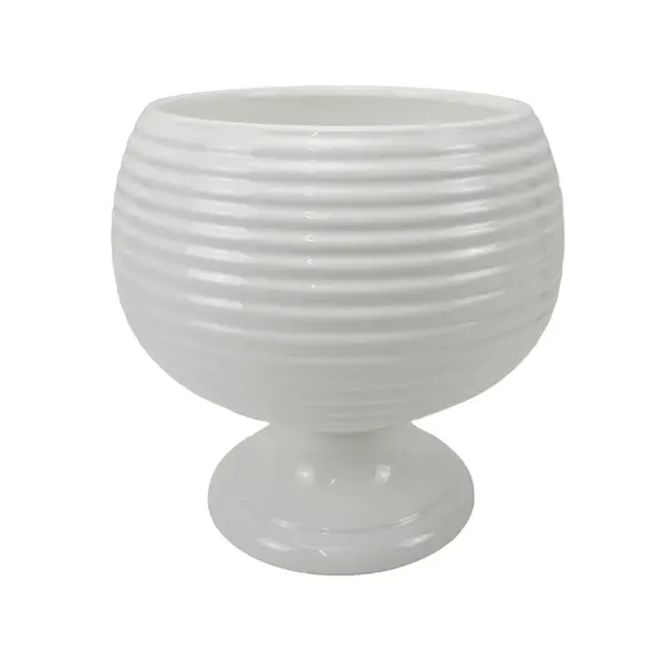 Plant Holder M White 27X28