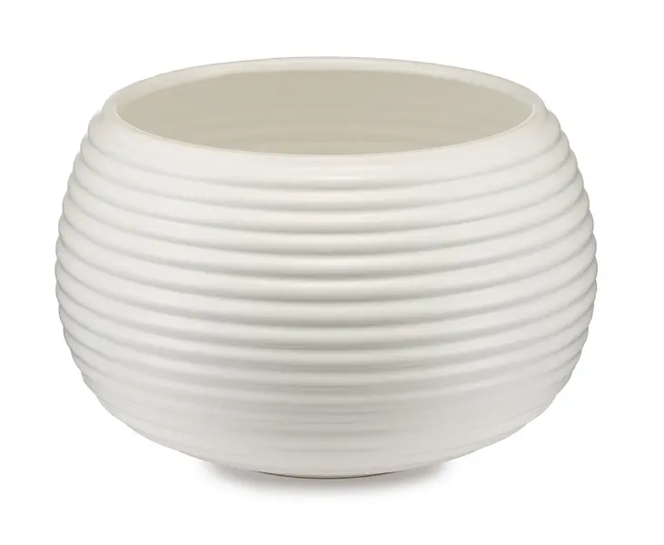 Plant Holder L White 35x22
