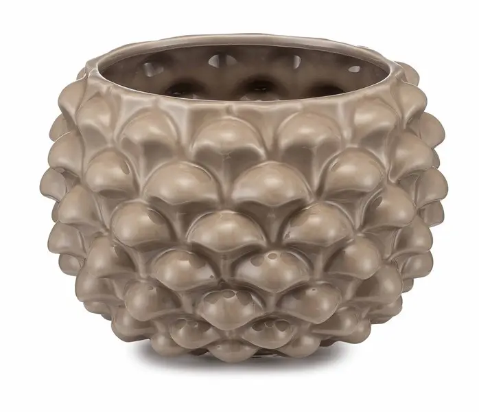 Plant Holder Pot Taupe 30x21