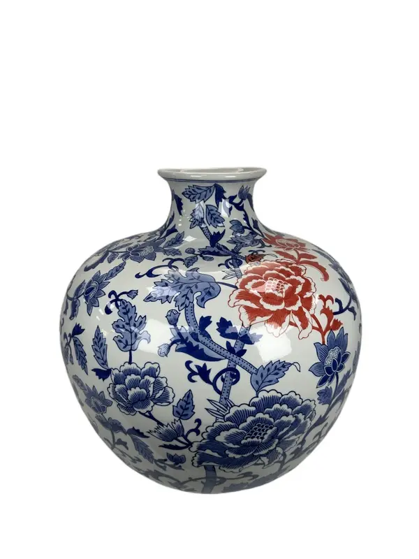 Ming Ming Vase L White 40x41