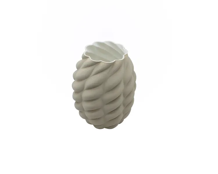 Light Taupe Vase 25