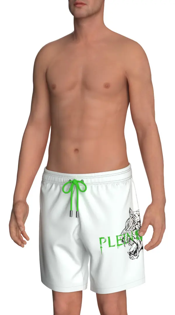 Regular Fit tiger print Swimshort