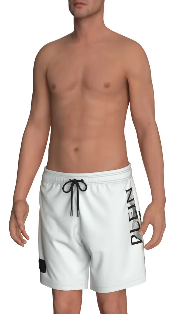 Vertical Logo Swimshort