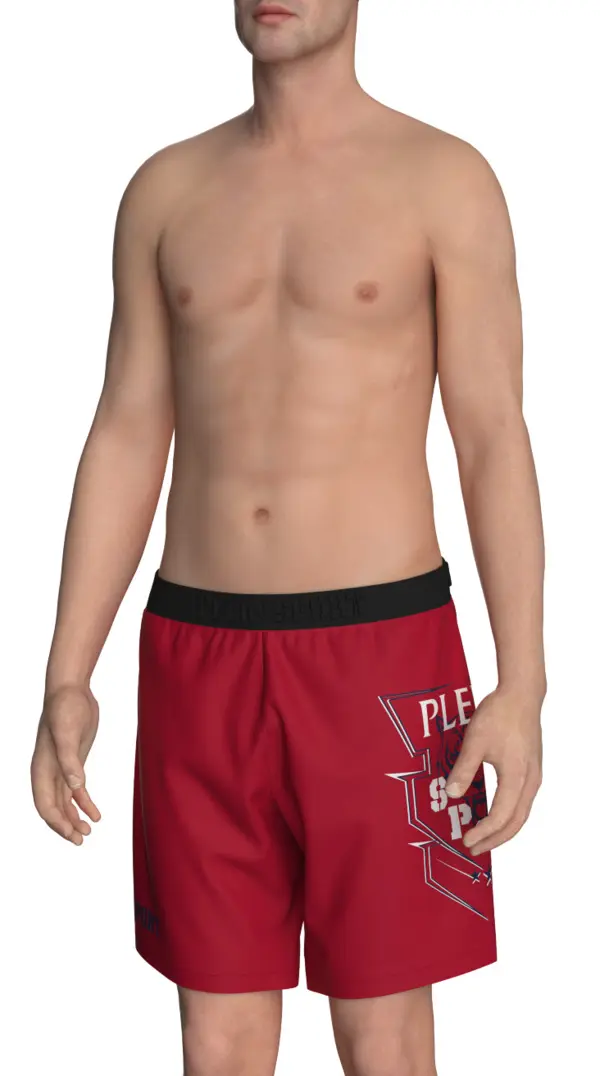 Regular Fit Swimshort with Graphic Print