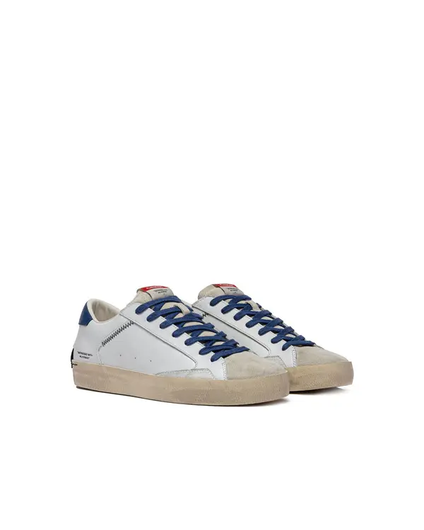  Distressed City Blue Sneakers