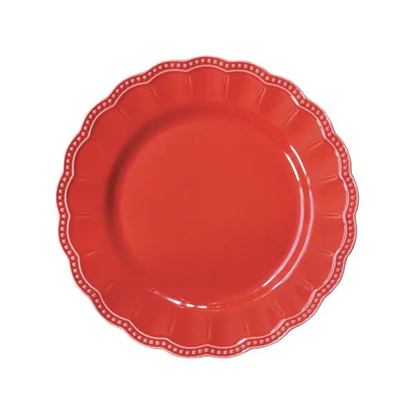 Porcelain Dinner plate Ø 26 cm TWIST & MATCH RED