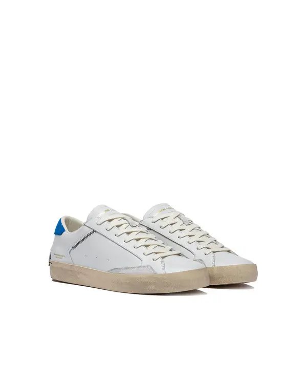  Distressed Cobalt Blue Sneakers