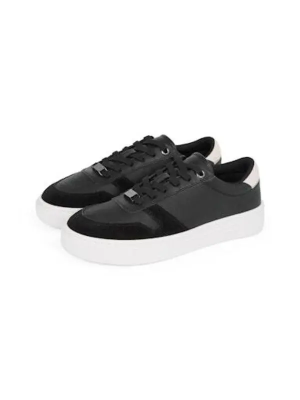 Lace Up Cupsole Trainers