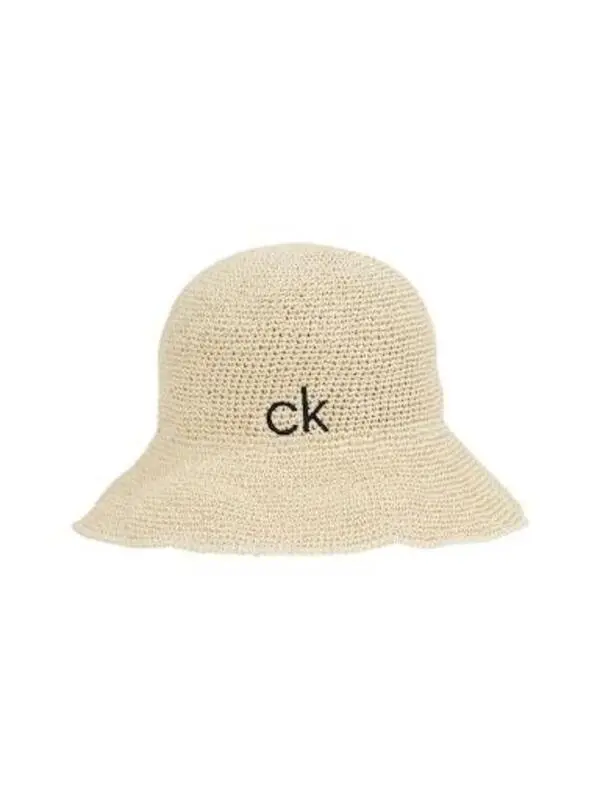 Straw Bucket Hat