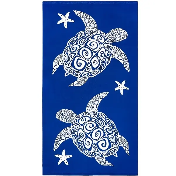 Turtles Microfiber Beach Towel