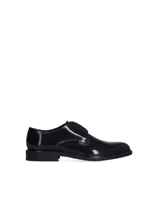 Leather lace-up Derby shoes
