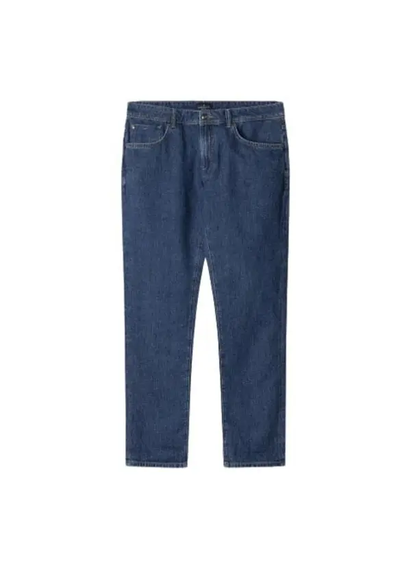 Classic Fit Cotton-Linen Denim