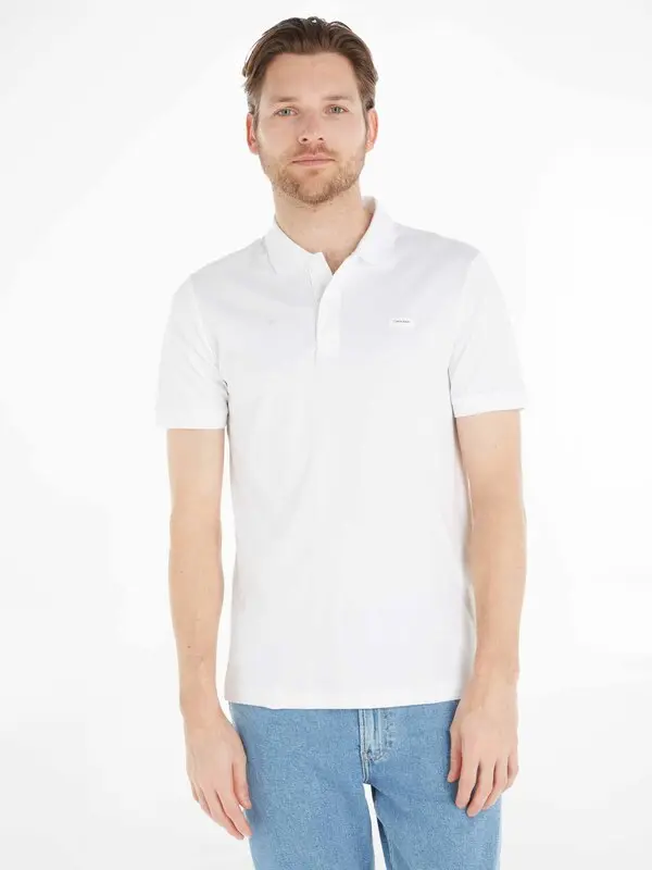 Slim Cotton Short Sleeve Polo