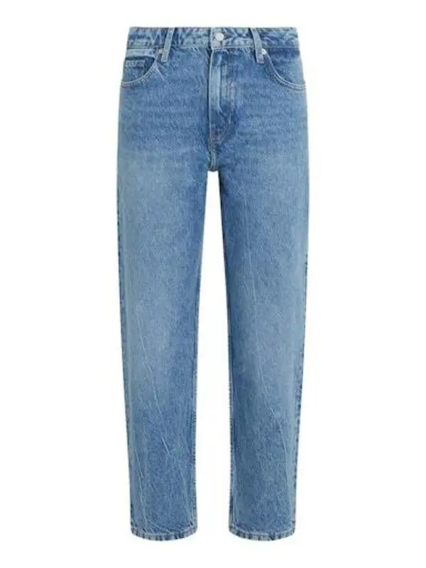 Mid Rise Tapered Jeans