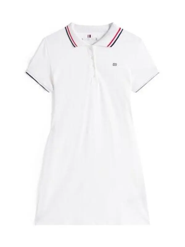 Regular Fit Sporty Feminine Polo Dress