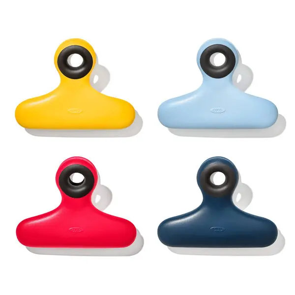 MAGNETIC HEAVY DUTY CLIPS- 4PK-ASSORTED