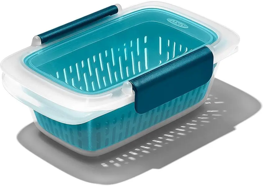 PREP AND GO CONTAINER WITH COLANDER