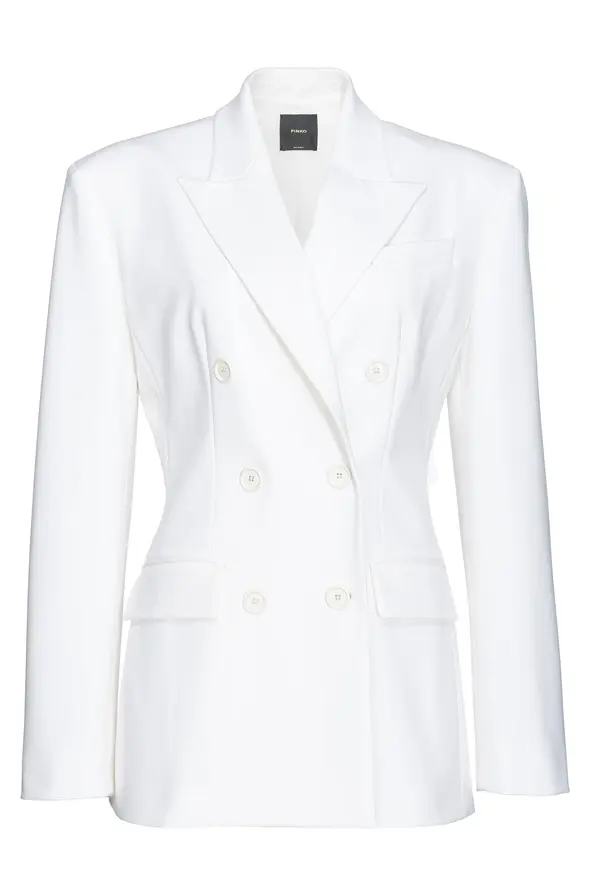  double-breasted full Milano blazer