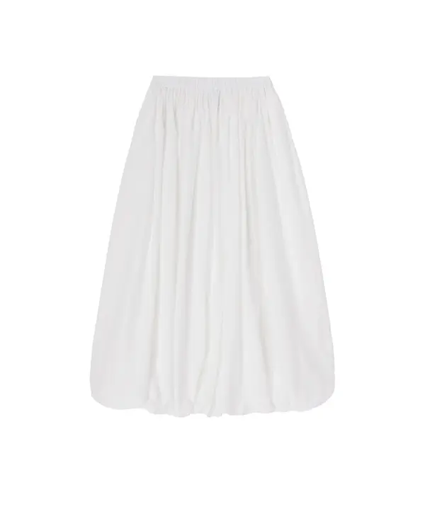 
Long balloon skirt