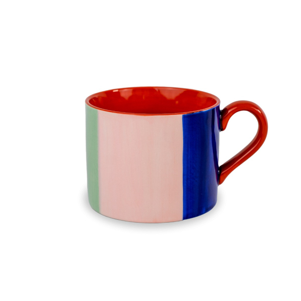 Breakfast mug 400 ml in stoneware.