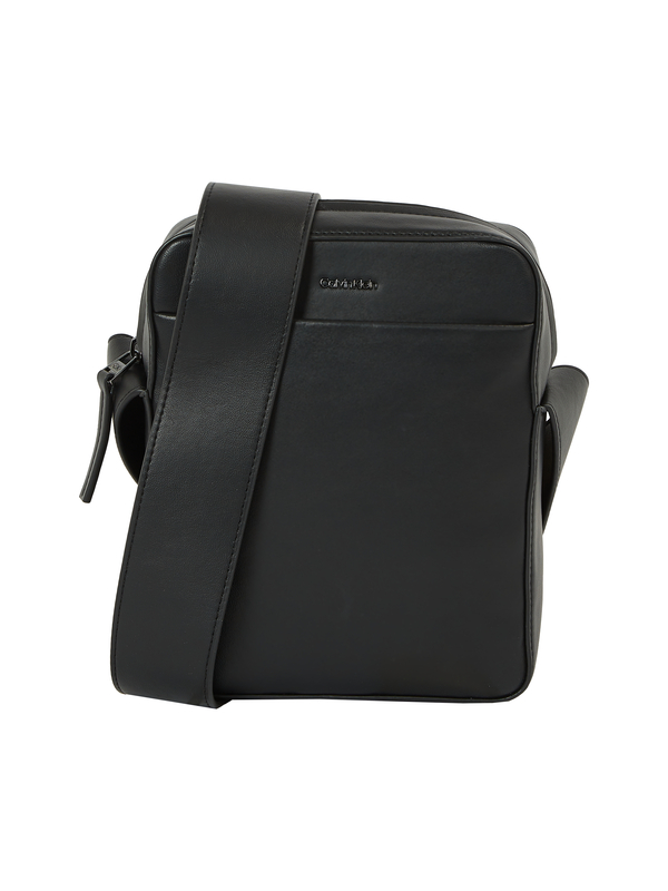 Zip-Top Crossbody Bag with Minimalist Design