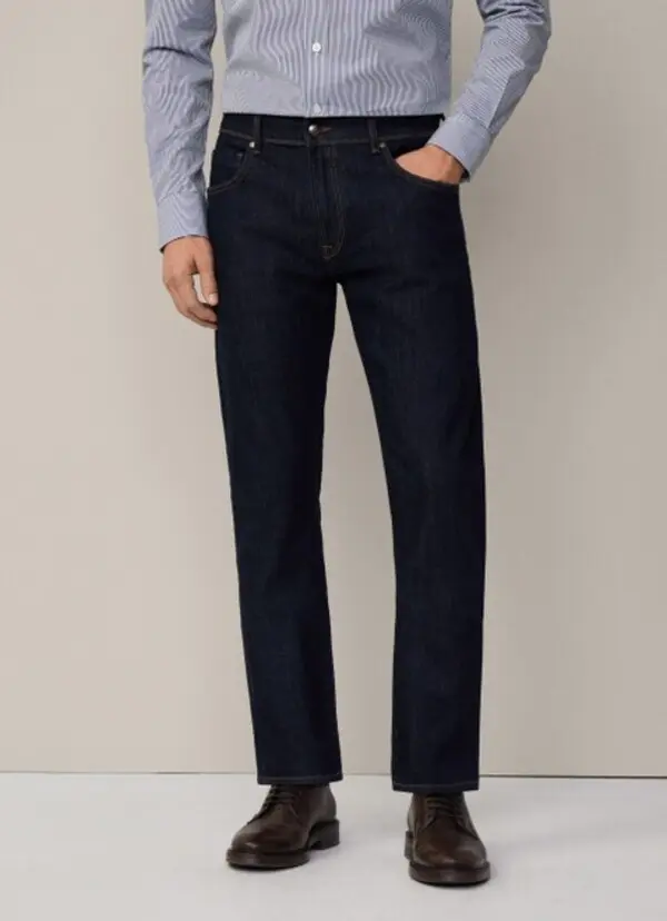 Slim Fit Rinse Wash Denim Jeans