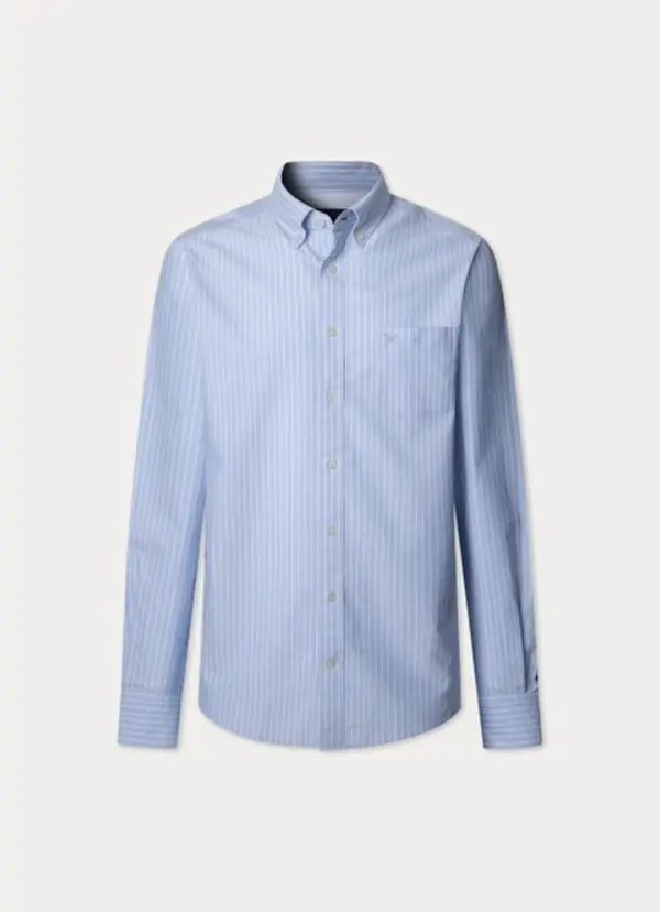 Tailored Fit Oxford Stripe Shirt