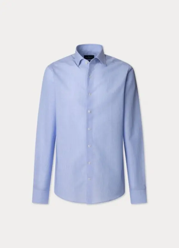 Chalk Striped Slim Fit Formal Shirt