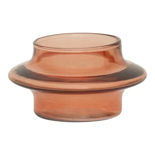  tealight holder Hea peach pink