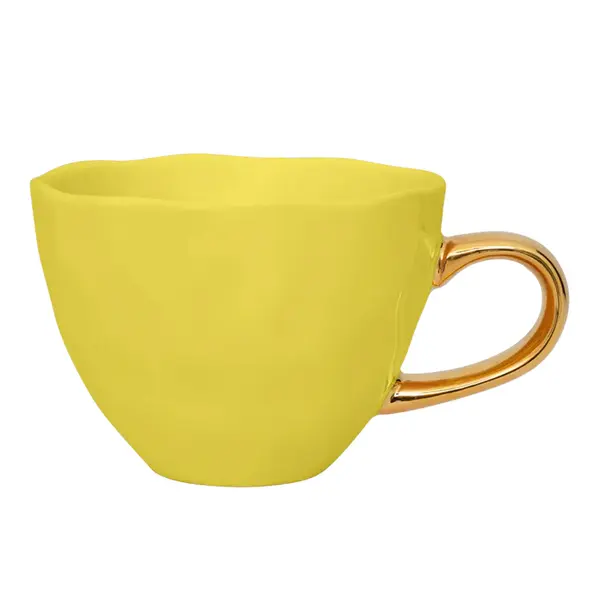  Good Morning Cup with Saucer - Cappuccino/Tea limelight