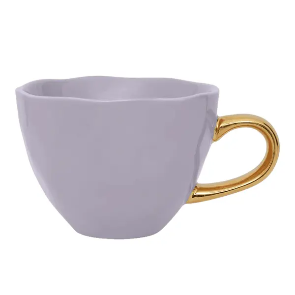  Good Morning Cup with Saucer - Cappuccino/Tea lila