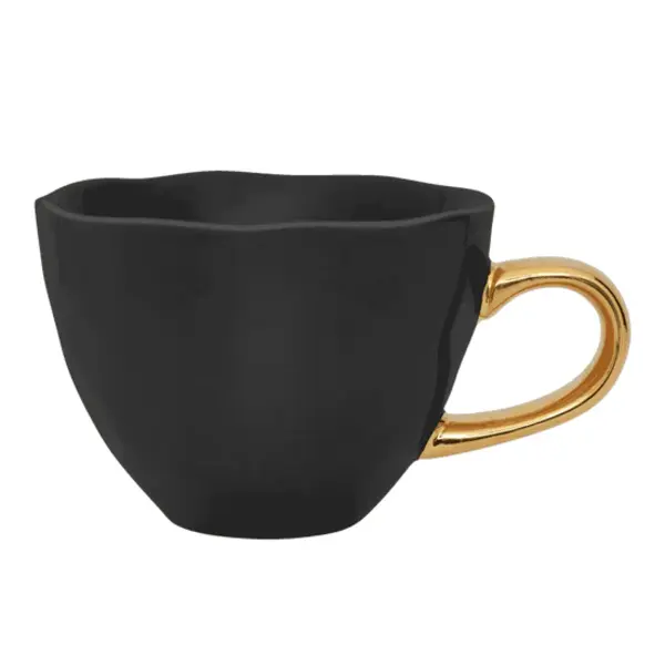  Good Morning Cup with Saucer -  Cappuccino/Tea black