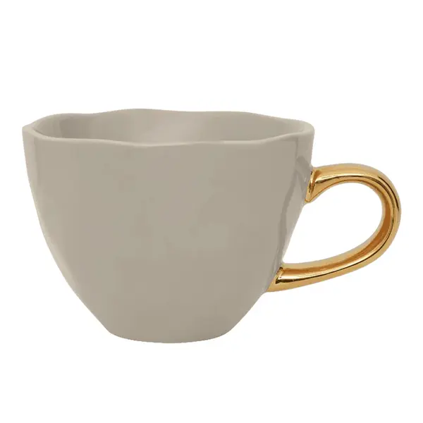  Good Morning Cup with Saucer -  Cappuccino/Tea gray morn