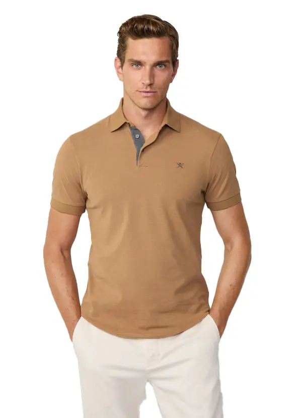 Tailored Fit Short Sleeve Pique Polo