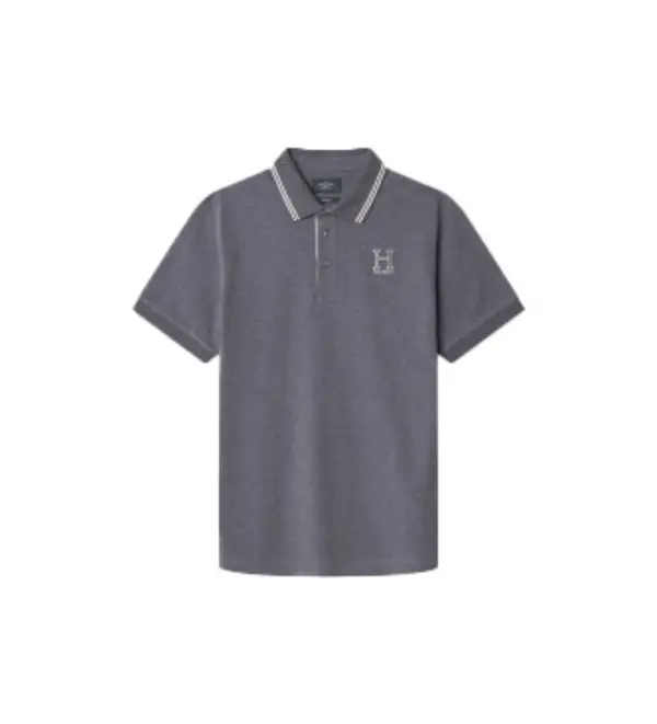Classic Fit Short Sleeve Branded Polo
