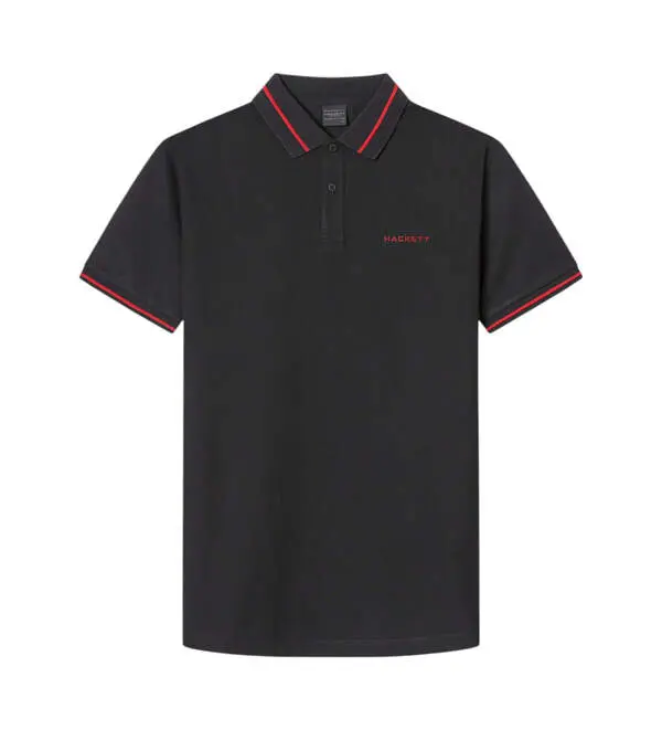 Classic Fit Short Sleeve Tipped Polo