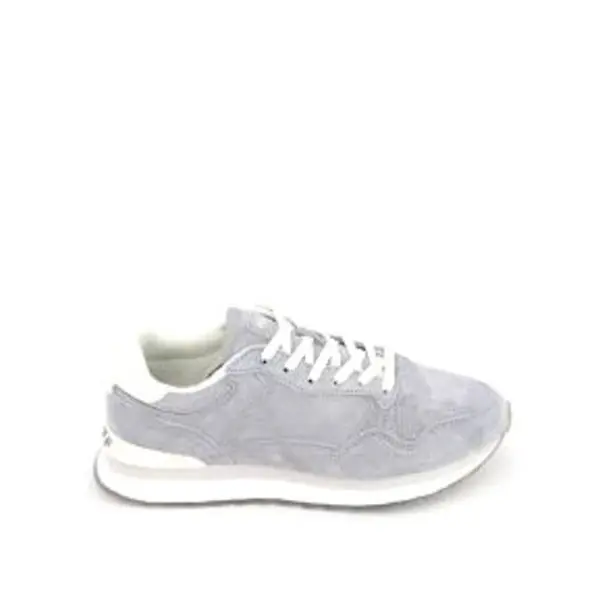 Mancora Light Blue Suede Lace-Up Sneakers