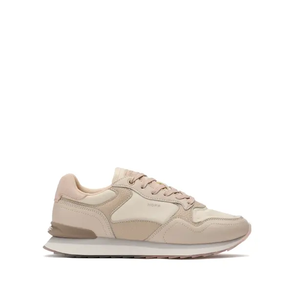 Beaufort Neutral Tone Suede and Textile Sneakers