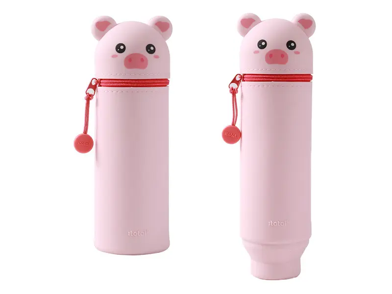 Silicone Pencil Case PIGGY