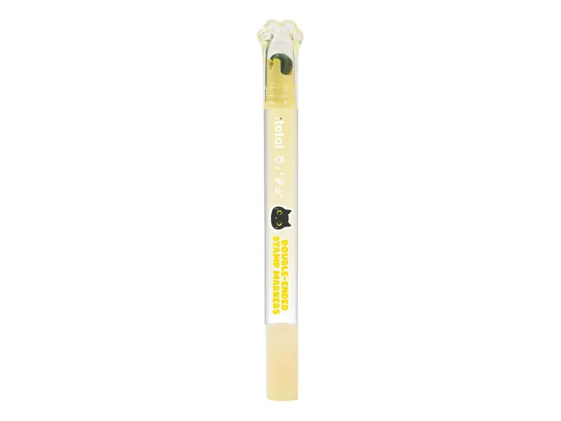 2 in 1 Yellow Highlighter
