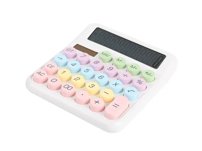Calculator Candy MACARON white